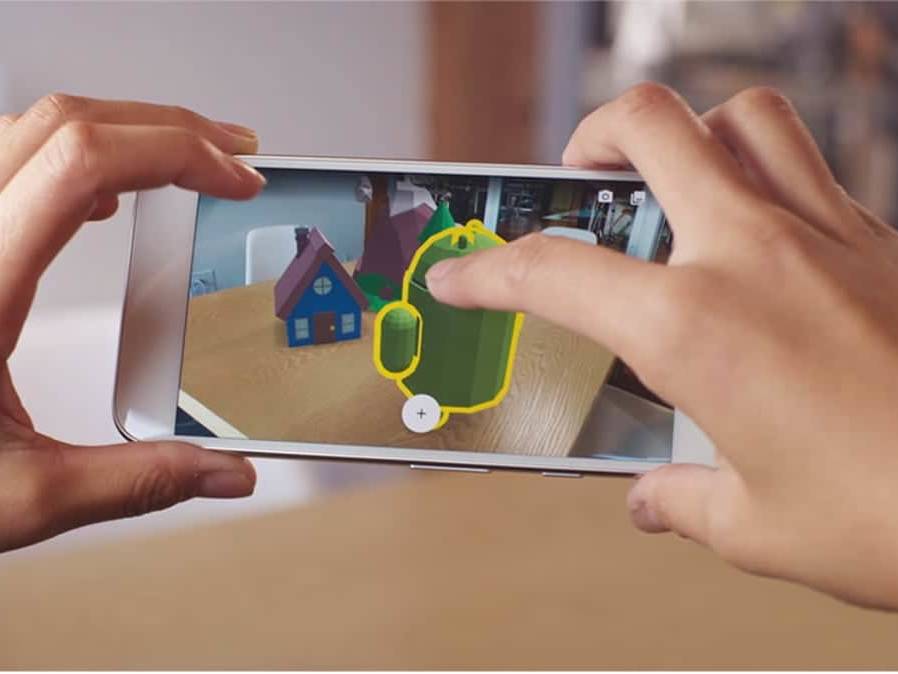 application réalité augmentée ARcore android
