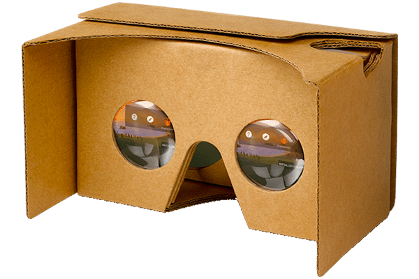 Cardboard réalité virtuelle personnalisé