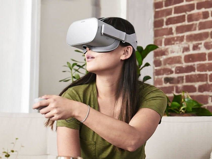 Vidéo 360 en casque de réalité virtuelle oculus Go